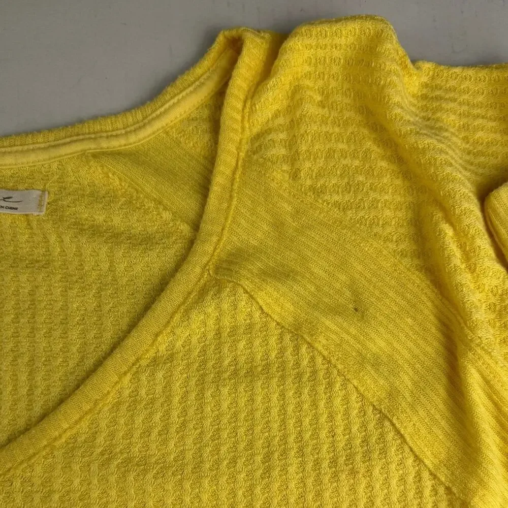 We The Free Santa Clara Thermal Top - Yellow - Size M - Picture 7 of 10